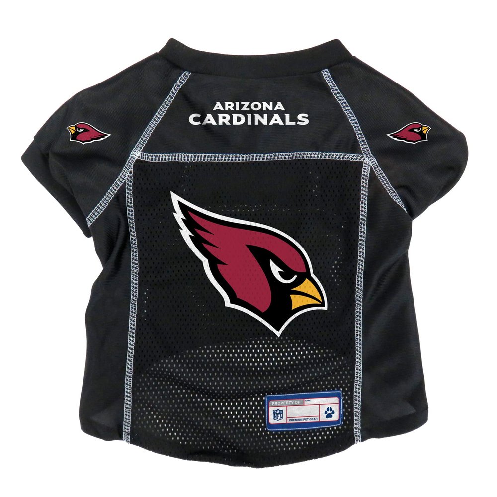 Littlearth NFL Arizona Cardinals Basic Pet Jersey, Team Color, Medium