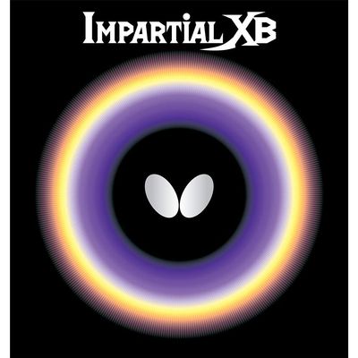 Butterfly Impartial XB Table Tennis Rubber Sheet | 1.7 mm, 1.9 mm, 2.1 mm, or MAX | Red or Black | 1 Short Pips Table Tennis Rubber Sheet | Professional Table Tennis Rubbers