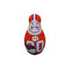Fremont Die NCAA Clemson Tigers Bop Bag Inflatable Tackle Buddy Punching Bag, Mini: 12" Tall, Team Colors view 1