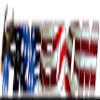 Freedom American Eagle Lettering Large Decal 24" view 1