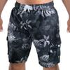 Kanu Surf Men's Barracuda Swim Trunks (Regular & Extended Sizes), Paradise Black, Medium view 1