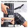 Kanu Surf Men's Swim Trunks (Regular & Extended Sizes), Flex Black, X-Large view 4
