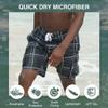 Kanu Surf mens Flex (Regular & Extended Sizes) Swim Trunks, Flex Black, 3X US view 3