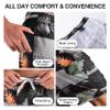 Kanu Surf Men's Barracuda Swim Trunks (Regular & Extended Sizes), Condor Black/Or, X-Large view 4