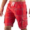 Kanu Surf Men's Swim Trunks (Regular & Extended Sizes), Flex Red, X-Large view 1