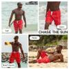 Kanu Surf Men's Swim Trunks (Regular & Extended Sizes), Flex Red, X-Large view 2