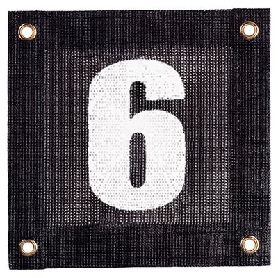 Tourna Court Numbers for Tennis or Pickleball, Numbers 1-24, Hang on Fence or Net