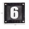 Tourna Court Numbers for Tennis or Pickleball, Numbers 1-24, Hang on Fence or Net view 2