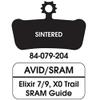 Uc Disc Pads Sintered Pair, Avid Elixir 7/9/Xo Trail/Guide view 1
