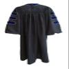 Grad Days Doctoral Graduation Gown Unisex Deluxe Royal Blue Velvet Gold Piping (RB48), 48''(5'3''-5'5'') view 2