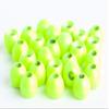 Blue Wing Olive Tungsten Beads for Fly Tying - 100 Pack (Chartreuse, 3.2 mm (1/8)) view 1