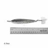 3pcs 4.5oz Fish WOW! Fish Metal Bait Jig 4-1/2oz Mega Live Lure with a Treble Hook - Black Silver view 2