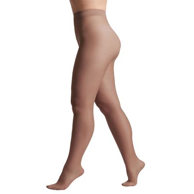 Conte Tights Sheer to Waist Pantyhose with Satin Silky Touch Effect, Tango 20 Den, Grey (Graphite), Medium