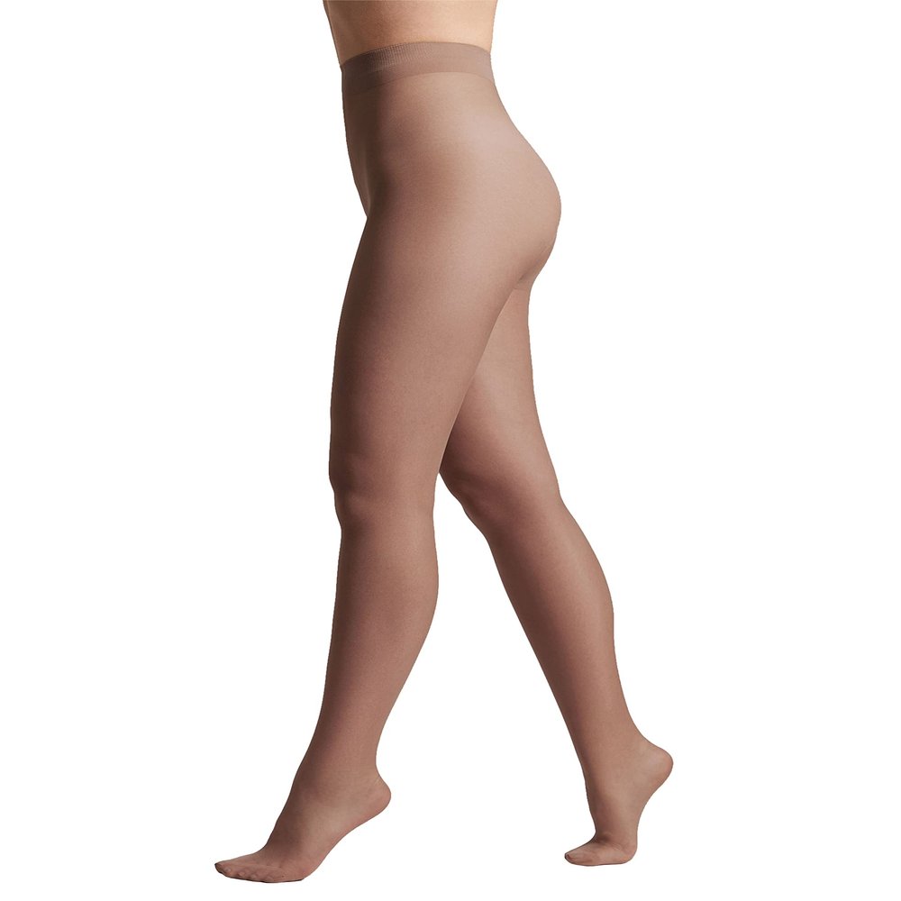 Conte Tights Sheer to Waist Pantyhose with Satin Silky Touch Effect, Tango 20 Den, Grey (Graphite), Medium