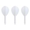 CONDOR Darts Flight Plain White Teardrop M