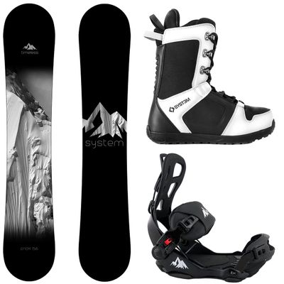 Package-Timeless Snowboard 156 cm-System LTX Binding Large-System APX Snowboard Boots-10