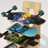 The BOARDROOM Skateboard Longboard Floor Display Rack view 2