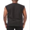 Pro Club Men's Heavyweight Sleeveless Muscle T-Shirt, Black, Medium view 2