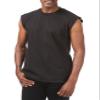 Pro Club Men's Heavyweight Sleeveless Muscle T-Shirt, Black, Medium view 3