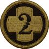 2nd Medical Brigade Scorpion / OCP Patch With Hook Fastener view 1