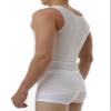 Underworks FTM Gynecomastia Ultimate Chest Binder Tank 997 - White Large view 2