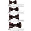 Classic Party Formal Tuxedo Suits Baby Boy Kid Men Satin Colors Bow Tie SM-XL (Medium (5-14 Years), Brown) view 2
