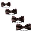 Classic Party Formal Tuxedo Suits Baby Boy Kid Men Satin Colors Bow Tie SM-XL (Medium (5-14 Years), Brown) view 3