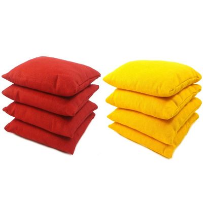Get Outside Games 8 Classic Series Cornhole Bags  All Weather/Weather Resistant (Red & Yellow)