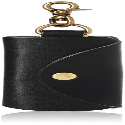 Tachiya AA0432N Tochigi Leather Key Case, Tochigi Leather, Black