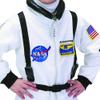 Aeromax PERSONALIZED Jr. Astronaut Suit with Embroidered Cap and NASA patches, WHITE, in multiple sizes (8/10) view 2