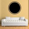 Circle Frame Wall Decals Stickers, Black, 24" view 2