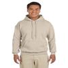 Gildan Men's Pouch Pocket Hooded Sweatshirt, Sand, 2XL view 1