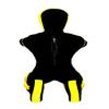 Bestzo MMA Martial Arts Brazilian Grappling Dummy -Sitting Position Black/Yellow Synthetic Leather- 59 inches view 2