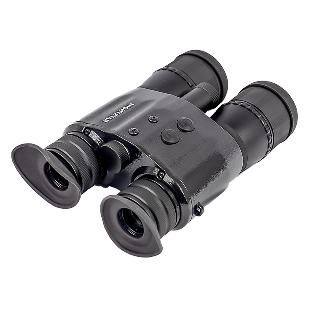 NightStar 2x42mm Night Vision Binocular, Gen 1, 32-36lp/mm, Black, NS42242CC
