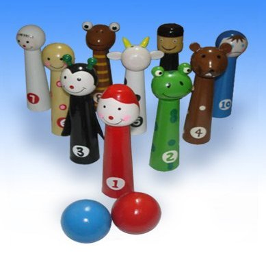 Passover Ten Plagues Bowling Pin Set by copa by copa