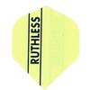 3 Sets of Ruthless Panels Standard Dart Flights Plus 3 Sets of Black Nylon Dart Flight Protectors (Fluro Yellow) view 4