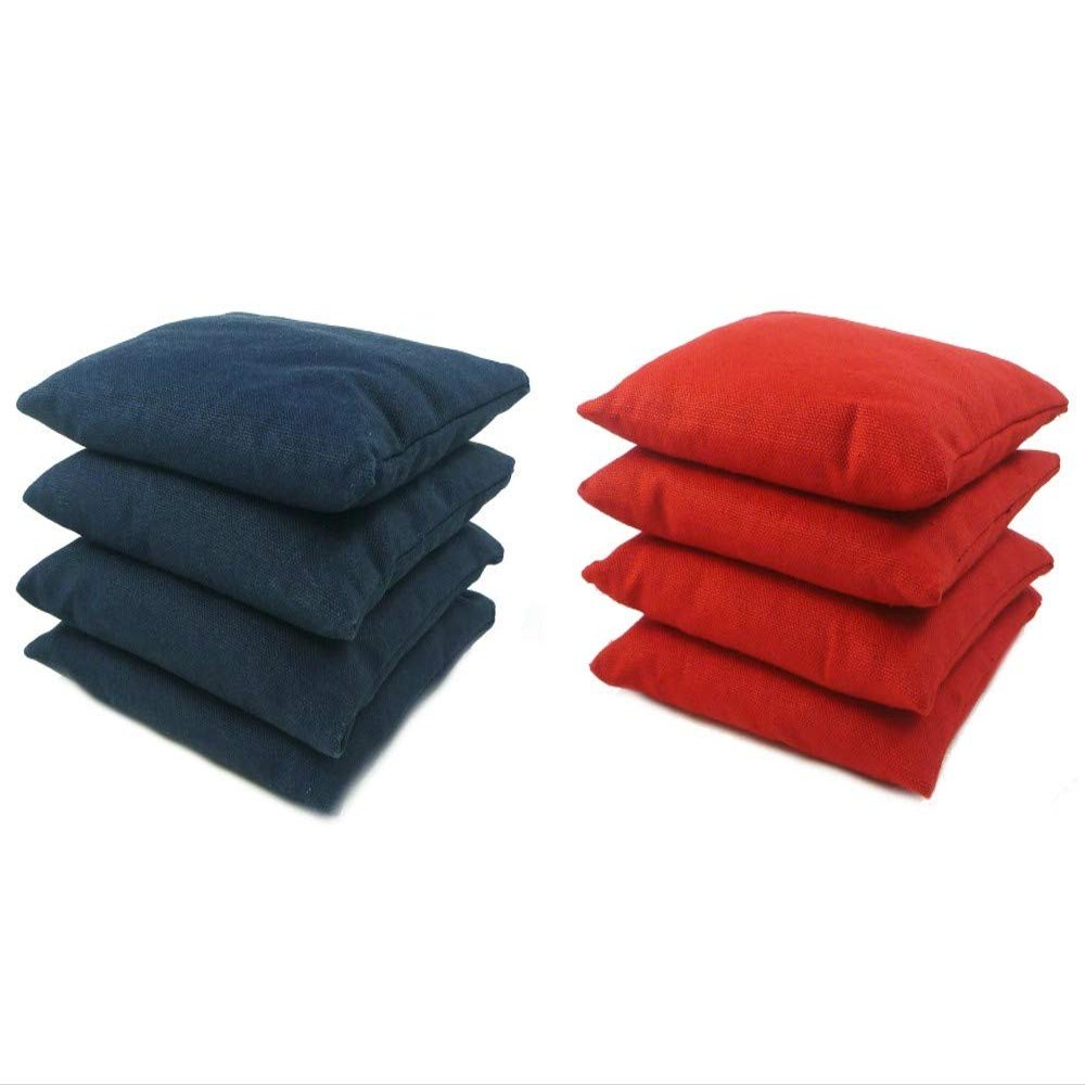 Get Outside Games 8 Classic Series Cornhole Bags  All Weather/Weather Resistant (Navy Blue & Red)