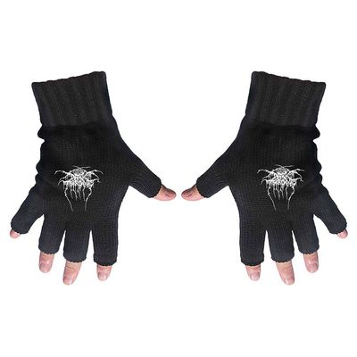Darkthrone Unisex Adult Logo Fingerless Gloves (One Size) (Black)