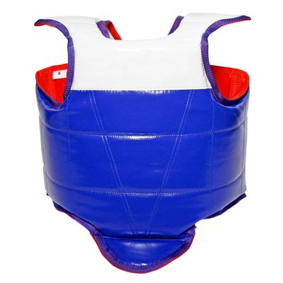 Tiger Claw Competition Tae Kwon Do (TKD) Reversible Chest Guard - Red Blue & White