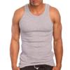 Mens A-Shirts 3 Pack Undershirt, Medium, Heather Grey view 1