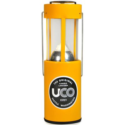 UCO 24356 Candle Lantern, Outdoor, Camping, Yellow