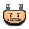 Battle Sports Football Back Plate  Hard Shell Lower Back Protector with Contoured Foam for High-Impact Protection - Adult, Gold view 1