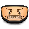 Battle Sports Football Back Plate  Hard Shell Lower Back Protector with Contoured Foam for High-Impact Protection - Adult, Gold view 2