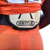 Battle Sports Football Back Plate  Hard Shell Lower Back Protector with Contoured Foam for High-Impact Protection - Adult, Gold view 3