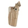 Safariland 7360 ALS/SLS, Level 3 Retention Duty Holster, Mid Ride, Fits: H&K USP 9mm, .40 Compact (3.58") - Flat Dark Earth, Right Hand view 1