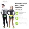 FlipBelt Race-Bib Holder, FlipBelt Accessory for Attaching Race Bibs and More, Black, One Size view 4