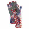 Fish Monkey SPF 50+ Four Way Stretch Quick Dry Breathable Half Finger Second Skin Fit Fishing Guide Gloves Superior Non Slip Grip for Men and Women view 4