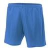 Adult Large Royal Blue 9" Poly Mesh Moisture Wicking Athletic Shorts view 1
