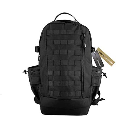 Mastiff Outdoor Tactical Action Backpack Military MOLLE Hiking Gear Rucksack BK