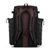 Boombah Superpack Bat Pack -Backpack Version (no wheels) - Holds up to 4 Bats - Black/Maroon - For Baseball or Softball view 2
